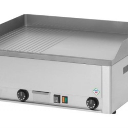 Fry top electric cu suprafata neteda/striata