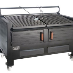 Gratar profesional barbeque pentru steak pe carbuni, 1455X820X930 mm