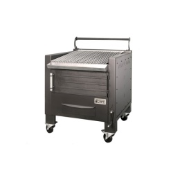 Gratar profesional barbeque pentru steak pe carbuni, 800X820X930 mm