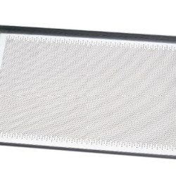 Tava aluminiu perforata 600x400mm, 4 margini