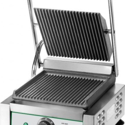 Toaster cu mecanism prin apasare pe placi striate