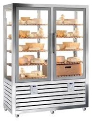 Vitrina frigorifica de prezentare pentru carne/mezeluri , 2 usi, 848 Litri