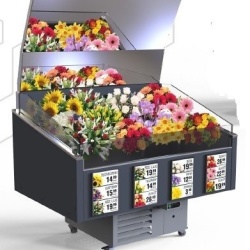 Vitrina frigorifica expunere flori, 82 x 95 x 118 cm