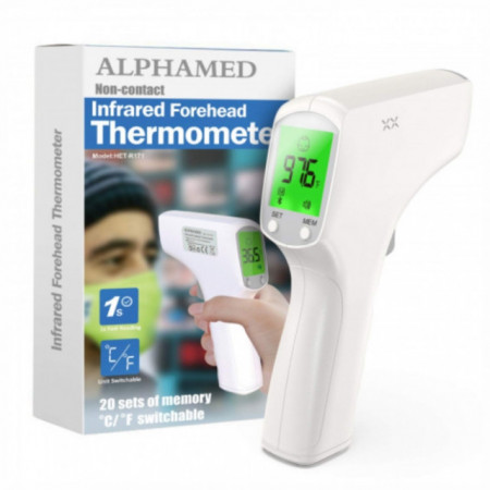 Termometru cu infrarosu pentru frunte ALPHAMED UFR103