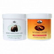 Pachet Balsam gel de urs 250ml + Crema cu efect de incalzire 250ml