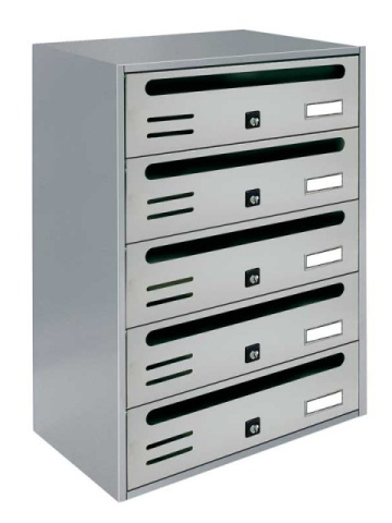 set de 5 cutii (seria cubo composto rivista) Italia orizontale
