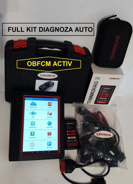 Kit Interfata Auto Profesionala Tableta Launch X Inch Thinkdiag Multimarca Turisme