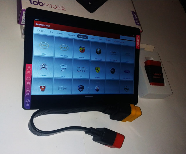 Produs Nou !! Kit Launch X431 Easydiag 4.0 V+ Scan Limba Romana ...