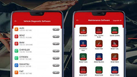 Launch Easydiag THINKDIAG 4.0 Interfata diagnoza Auto model 2020 Tester Auto Multimarca Diagnoza pentru Telefoane/Tablete Android