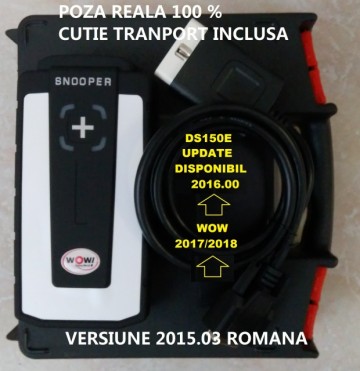 NOU !!! Tester Auto DELFI 3 v.2017 + WOW 2018 Versiunea Original Data Bluetooth limba romana Tester Profesional Multimarca Turisme & Camioane + Cutie Transport