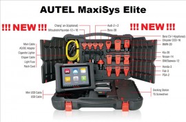TOP AUTEL MaxiSys Elite Support J2534 ECU Programming Tester Auto Universal PROFESIONAL Original 100%