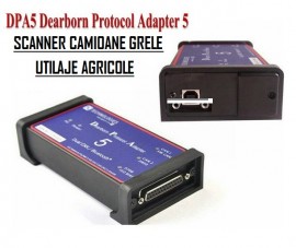 CNH DPA5 DPA 5 Pro 2015 pentru gama New Holland DPA5 Dearborn Portocol Adaptor 5 Camioane si Utilaje Grele Scanner fara Bluetooth