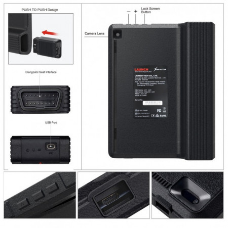 Noul Launch X431 V+ PRO4 PLUS V.2020 Wifi/Bluetooth Tableta Toughbook 10.1'' Tester Auto Profesional Service