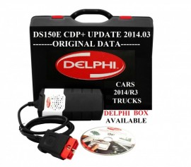 Promo ! Delphi DS150e Noul Vci Bluetooth 2016.10 + LAPTOP => Tester Multimarca in Limba Romana pentru Turisme & Camioane + Cutie Transport Delphi