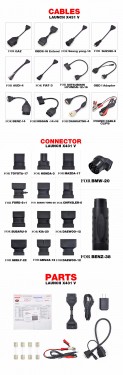 Launch X431 V 8 inch PRO3 KIT Diagnoza Profesional, Tester Auto Multimarca Profesional- 100% Original Launch