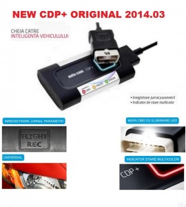 Pret INEGALABIL: Auto~Com NEW CDP+ Versiunea ORIGINALA 2016.10 - Tester universal diagnoza Turisme & Camioane