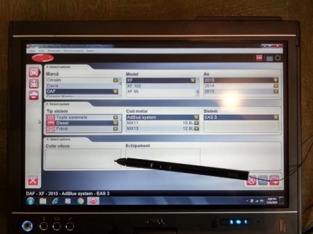 Tester auto Bluetooth DELFI CDP+ LAPTOP TOUCHSCREEN + Autodata, Kit Complet Tester Profesional Multimarca Turisme & Camioane in Limba Romana