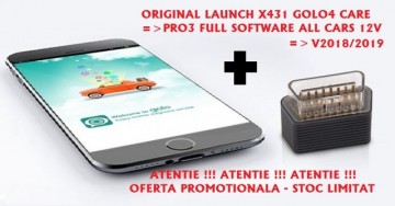 Launch GOLO4 X-Diag PRO Android Bluetooth OBDII +Tableta Android 2019/2020: Tester Auto Profesional Turisme