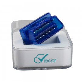 Elm327 2018 model Viecar 2.0 Bluetooth Ultima versiune V2.1 Suporta 7 Protocoale: Android/Symbian/PC OBDII CAN-BUS