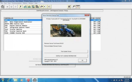 Original CNH DPA5 EST v.2020 pentru gama New Holland Kobelco, CASE, Steyr, Flexicoil, FK, O&K, Laptop Inclus in pret