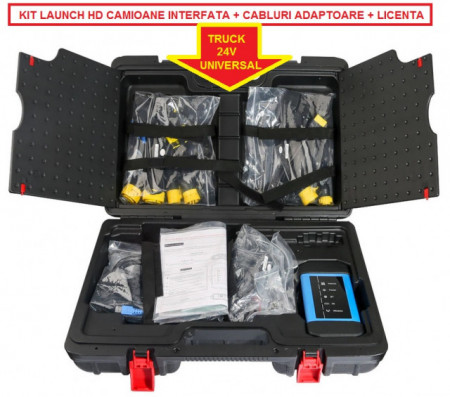 Original Launch HD3.0 X431 V+ PRO4 Heavy Duty Truck Diagnostic Adapter (Tiruri, Camioane), model NOU
