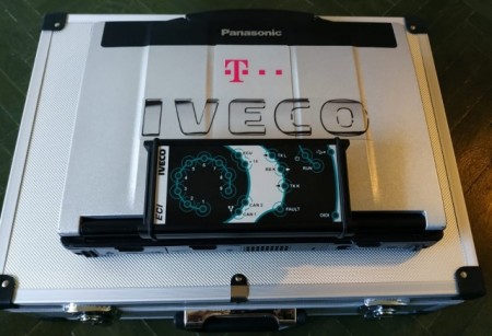 Tester profesional camioane Iveco, Eltrac Modul Bluetooth Inclus Versiune Pro Edition FPT 2020 (Laptop Militar inclus in pret))