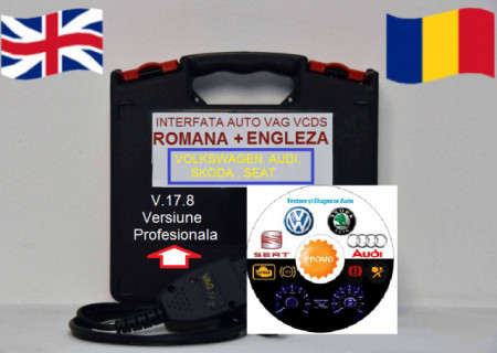 VAG COM VCDS 17.8 Full chip Pro Version - Quality A, Atmega Chip Versiune 2017 ! Promotie Limba Romana/Engleza !!