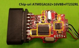 Cablu Interfata, Diagnoza Tester VAG COM 12.12, 17.8, 18.9, 19.6.1 cip FT232BL, procesor ATMEGA Vw Audi Skoda Seat - Oferta Promotionala ENGLEZA !