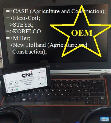Original CNH DPA5 EST v.2020 pentru gama New Holland Kobelco, CASE, Steyr, Flexicoil, FK, O&K, Laptop Inclus in pret
