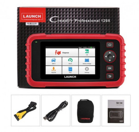 Tester diagnoza auto LAUNCH X431 CRP129X, kit diagnoza auto complet incluzand tableta