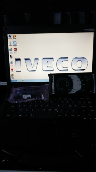 Tester profesional camioane Iveco, Eltrac Modul Bluetooth Inclus Versiune Pro Edition FPT 2020 (Laptop Militar inclus in pret))