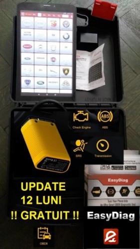 Interfata auto Launch X431 EasyDiag 3.0 Android/IOS OBDII Bluetooth: Tester Auto Profesional Android