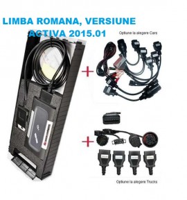Resigilat ! Auto~Cqm Cdp+ 2014.01 Pro Cars/Trucks/Generic Tester multimarca, Set Cabluri Turisme sau Camioane