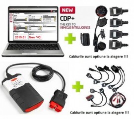 !! UPDATE 2017 !! DELFI Noul DSVCI+ Tester Auto Profesional in Limba Romana + Laptop Bluetooth Diagnoza Auto