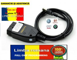 Cablu interfata diagnoza auto gama Vag 18.9 Pro Limba Romana, Maghiara, Engleza, Germana Full Chip Data 100%