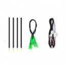 BDM frame Stand programator model din aluminiu cu 22 de adaptoare pentru KTAG KESS FGTECH ECU Chip Tuning