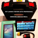 Promotie ! Interfata auto Launch X431 EasyDiag T4.0 Android Bluetooth Launch x431 PRO4s cu tableta Huawei 10 Inch, Husa Thoughbook