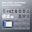 TOPDON Phoenix Lite 2, Tester Auto Profesional Wireless, control bidirecțional, codare ECU, diagnosticare completa a sistemelor, peste 28 de servicii de resetare, Update gratuit online 2 ani