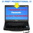 Laptop Militar Toughbook Panasonic I5 Cf-53 Touchscreen Diagnoza Auto Turisme Camioane