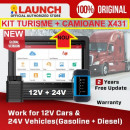 Promo Kit Complet Launch X431 V 4.0 Turisme, Autoutilitare, Camione, ultimul model X431 Wifi/Bluetooth, Versiune Soft Profesional Service