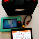 Noua Interfata auto Launch X431 EasyDiag T4.0 Android Bluetooth Launch x431 PRO4s 2020 cu tableta Huawei 10 Inch, Husa Thoughbook