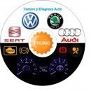 Cablu Interfata, Diagnoza Tester VAG COM 12.12, 17.8, 18.9, 19.6.1 cip FT232BL, procesor ATMEGA Vw Audi Skoda Seat - Oferta Promotionala ENGLEZA !