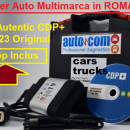 Interfata diagnoza Auto~C0M 2020.23 Cdp+ Pro Limba ROMANA Turisme&Camioane&Semiremorci 3IN1 + Set Cabluri Incluse