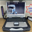 KIT Tester auto camioane Scania + Laptop Panasonic Refurbished, totul instalat VCI 3 v2.4X