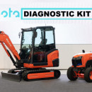 Tester profesional KUBOTA DIAGNOSTIC KIT (DST-i), laptop militar inclus