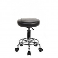 Scaun cosmetic , Scaun rotativ NUOVO Negru
