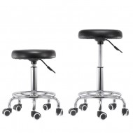 Scaun tehnician , Scaun cosmetician , Scaun cosmetica - Alb , Negru , Gri