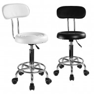 Scaun cosmetica cu spatar , scaun tehnician