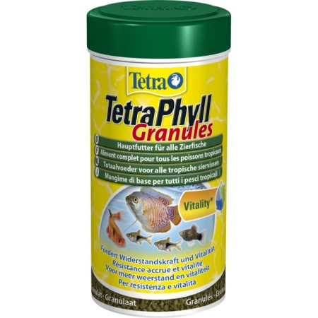 Hrana pentru pesti acvariu, Tetra, Phyll, Granulat, 250 ML