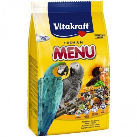 Hrana pentru pasari, Vitakraft, Meniu Papagali, 3 Kg